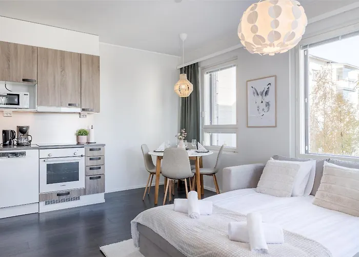 Lägenhet Calm With Sauna And Free Garage - Heart Of Lapland